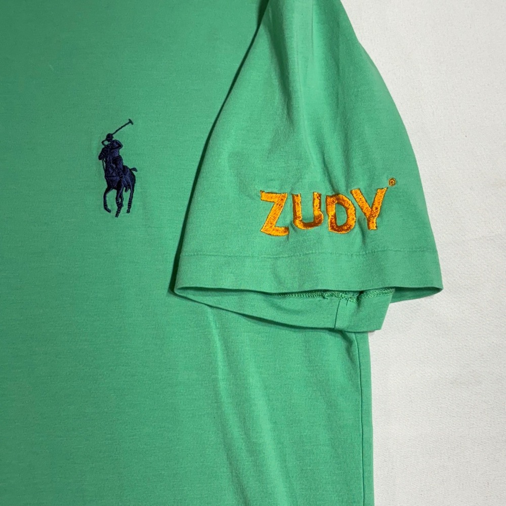 Ralph Lauren Polo Golf Mens Small Green Stretch Lisle Polo Shirt Ally Odyssey‎ - Picture 6 of 10